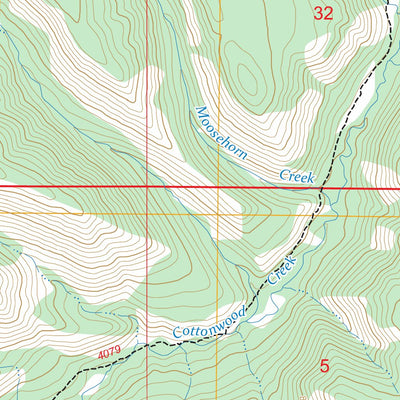 Tripod Peak, WY FSTopo Preview 3