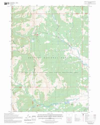Triple Peak, WY FSTopo Preview 1