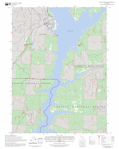 Trinity Center, CA FSTopo Preview 1