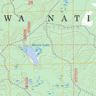 Trout Creek, MI FSTopo Preview 2