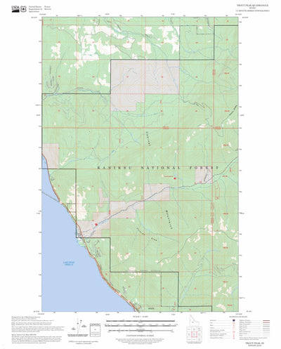 Trout Peak, ID FSTopo Preview 1