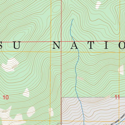 Trout Peak, ID FSTopo Preview 2