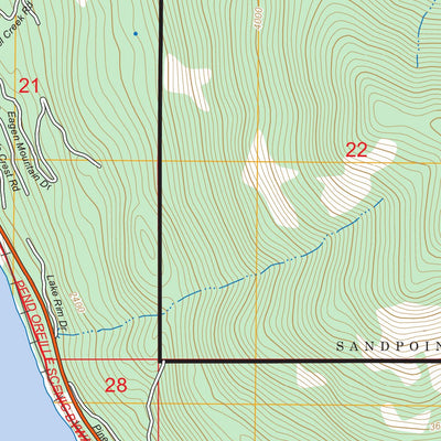 Trout Peak, ID FSTopo Preview 3