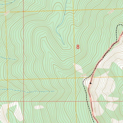 Trilobite Peak, MT FSTopo Preview 2