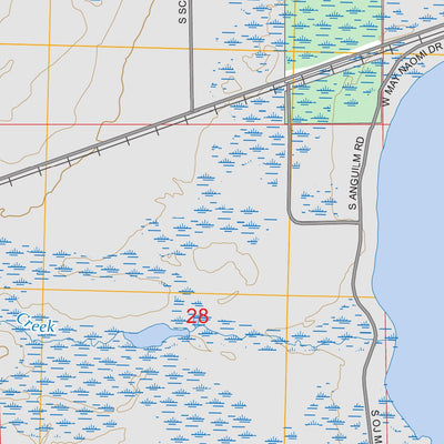 Trout Lake, MI FSTopo Preview 2