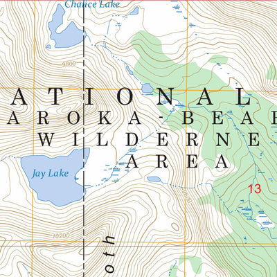 Tumble Mountain, MT FSTopo Preview 2