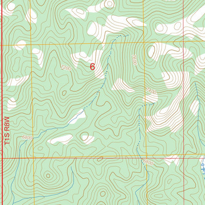 Tucker Creek, MT FSTopo Preview 3