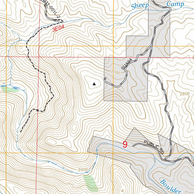 Tule Springs, CA FSTopo Preview 3