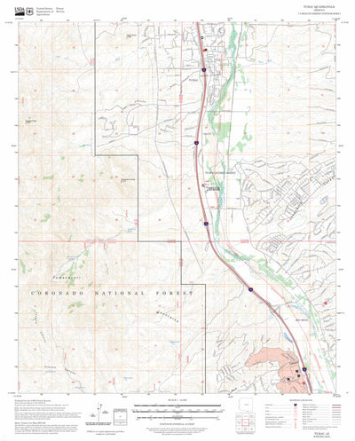 Tubac, AZ FSTopo Preview 1