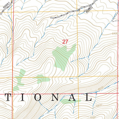 Tungsten Hills, CA FSTopo Preview 2