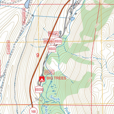 Tungsten Hills, CA FSTopo Preview 3