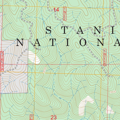 Tuolumne, CA FSTopo Preview 2