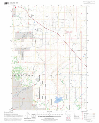 Tumalo Dam, OR FSTopo Preview 1