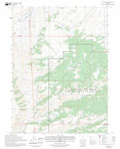 Tullis, WY FSTopo Preview 1