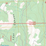 Turner Mountain, OR FSTopo Preview 3