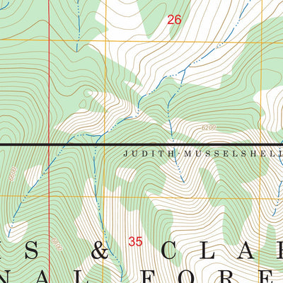 Twin Sisters, MT FSTopo Preview 3