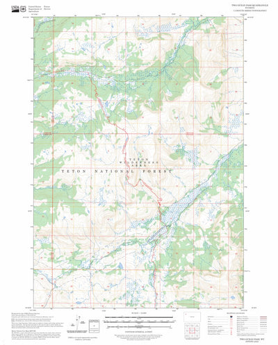 Two Ocean Pass, WY FSTopo Preview 1
