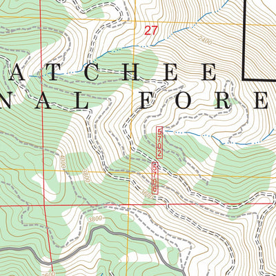 Tyee Mountain, WA FSTopo Preview 2