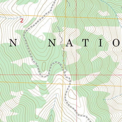 Ulysses Mountain, ID FSTopo Preview 2