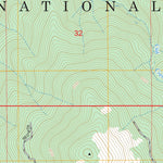 Ukonom Mountain, CA FSTopo Preview 2