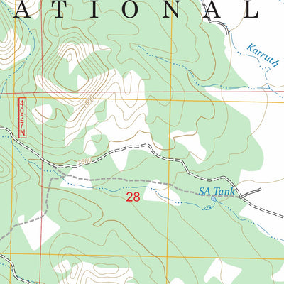 Underwood Lake, NM FSTopo Preview 2