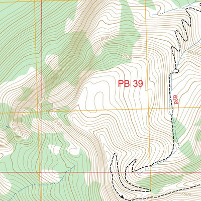 Una Mountain, MT FSTopo Preview 3