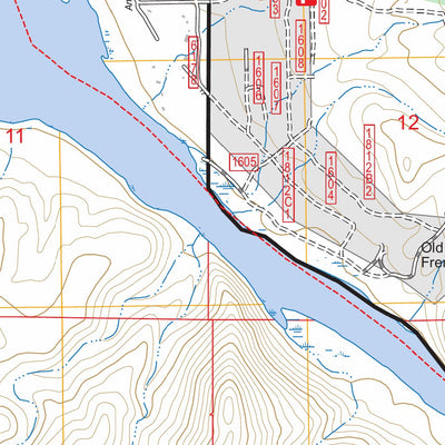 Upper Holter Lake, MT FSTopo Preview 2