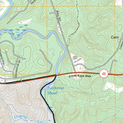 Union West, SC FSTopo Preview 2
