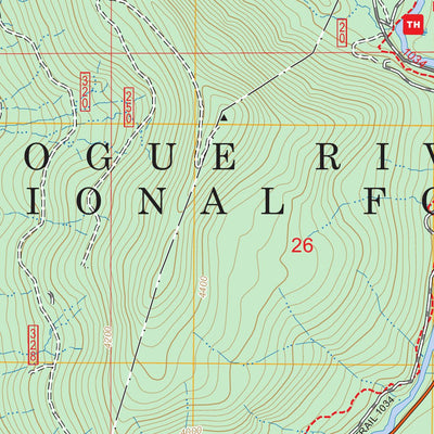 Union Creek, OR FSTopo Preview 2