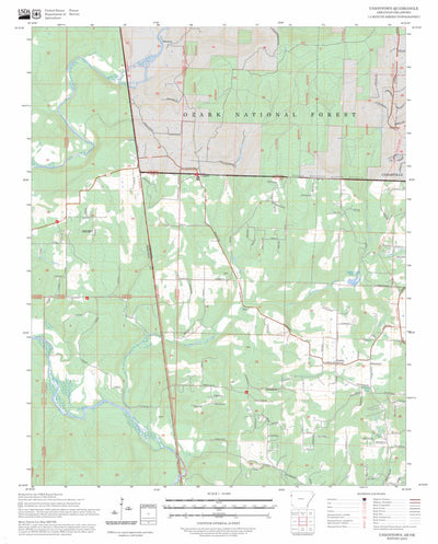 Uniontown, AR-OK FSTopo Preview 1
