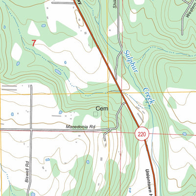 Uniontown, AR-OK FSTopo Preview 2