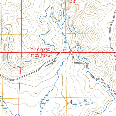 Unity Reservoir, OR FSTopo Preview 2