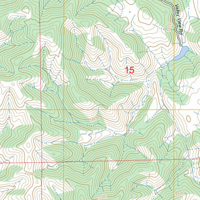 Upper Lake, CA FSTopo Preview 3