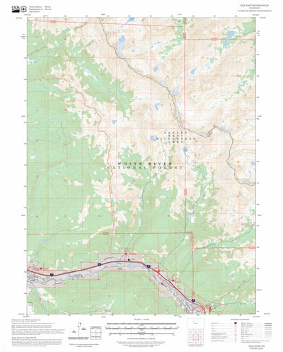 Vail East, CO FSTopo Preview 1