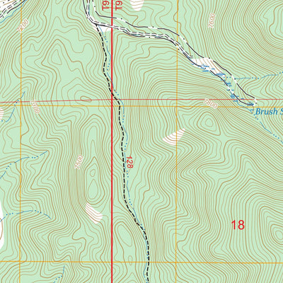 Upper Fish Lake, NV FSTopo Preview 3