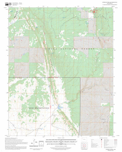 Upper Nutria, NM FSTopo Preview 1