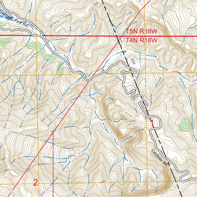 Val Verde, CA FSTopo Preview 3