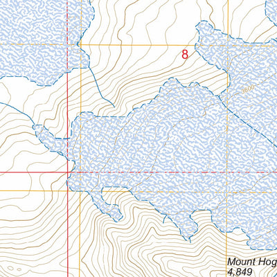 Valdez A-7 NW, AK FSTopo Preview 2