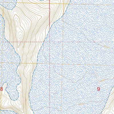 Valdez A-4 SW, AK FSTopo Preview 3