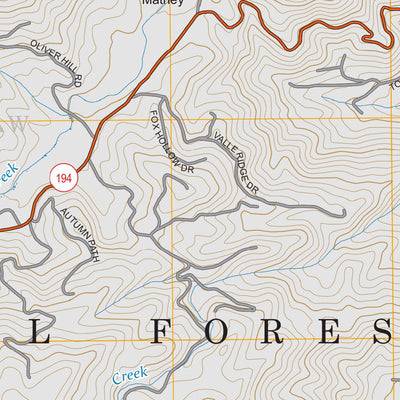 Valle Crucis, NC FSTopo Preview 2