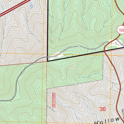 Van Buren South, MO FSTopo Preview 3