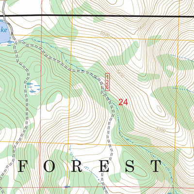 Valley Falls, OR FSTopo Preview 2