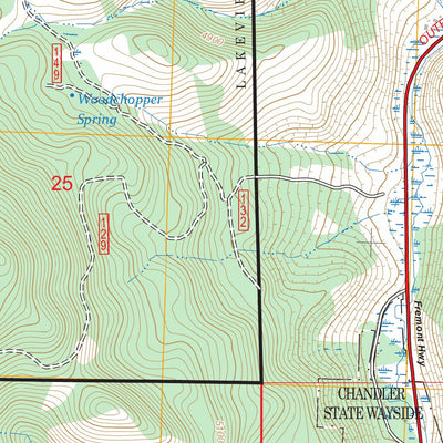 Valley Falls, OR FSTopo Preview 3