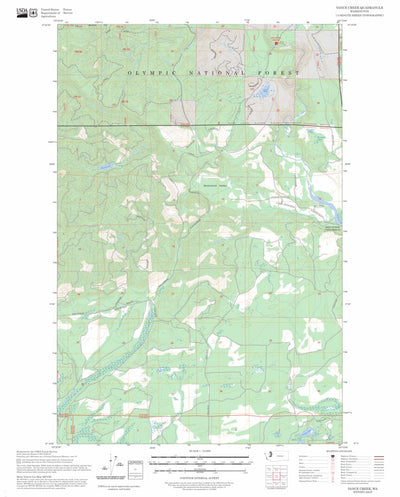 Vance Creek, WA FSTopo Preview 1