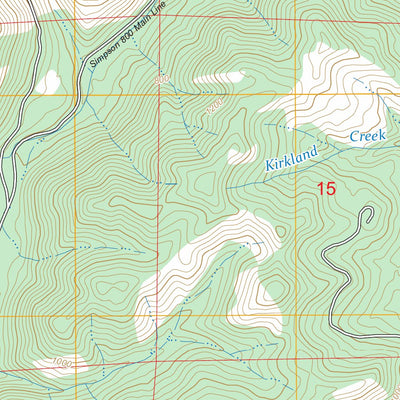 Vance Creek, WA FSTopo Preview 2