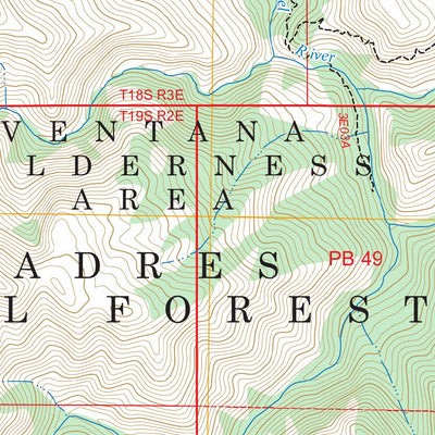 Ventana Cones, CA FSTopo Preview 2