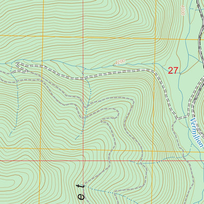 Vermilion Peak, MT FSTopo Preview 2