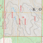 Vermiculite Mountain, MT FSTopo Preview 3