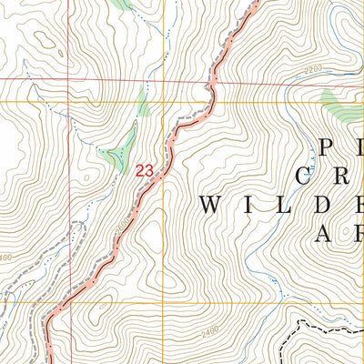 Viejas Mountain, CA FSTopo Preview 3