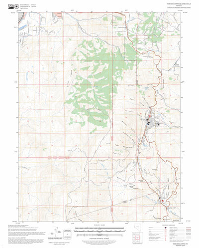 Virginia City, NV FSTopo Preview 1